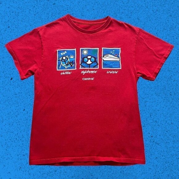 American Vintage Other - VIntage (Y2K) Carnival Cruise Tourist Shirt
